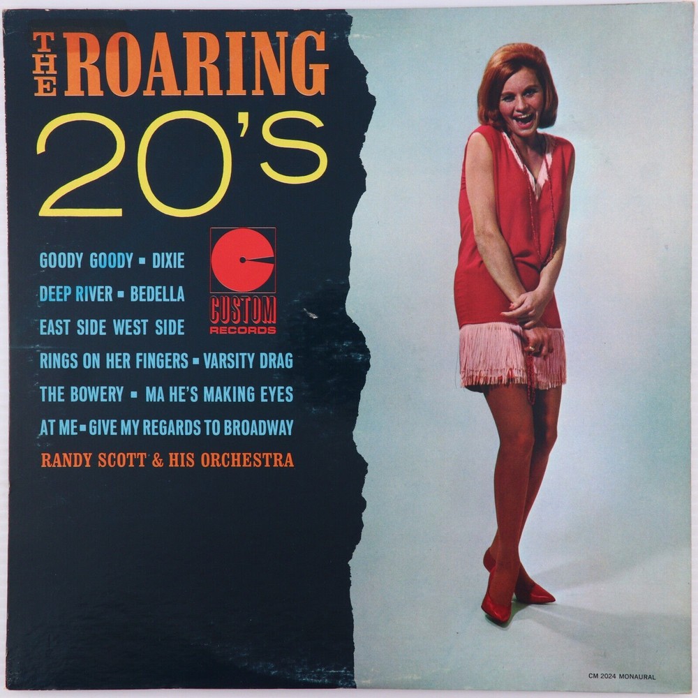 Randy Scott & His Orchestra – The Roaring 20's - Vinyl LP Record Custom CS 1024